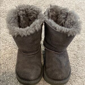 Toddler Gray Ugg Boots
